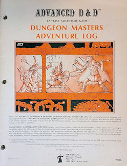 DMs Adventure Log, 1st-5th Printing