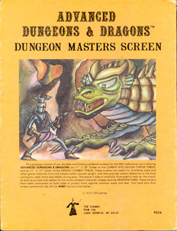 DM Screen, 2nd/3rd Printing