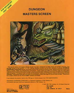 DM Screen, 6th Printing
