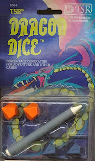 Dragon Dice Percentage Generators, First print