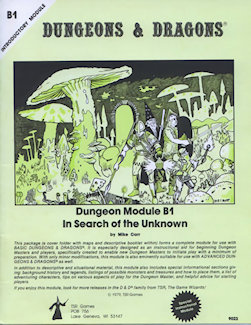 B1 In Search of the Unknown, 1st/2nd printing