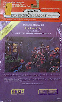 B4 Lost City, 2nd printing