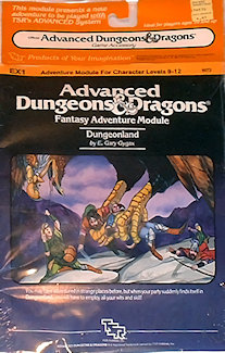 EX1 Dungeonland, 2nd printing