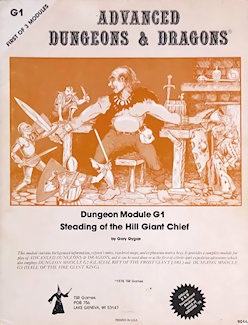 Steading of the Hill Giant Chief, 2nd printing