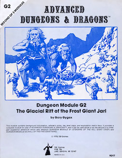 Glacial Rift of the Frost Giant Jarl, 4th printing