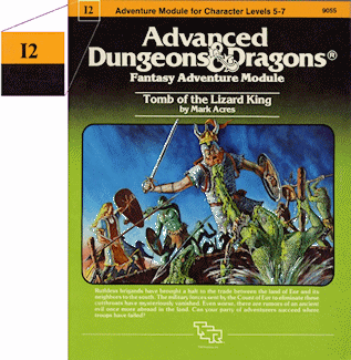 I2 Tomb of the Lizard King, 2nd printing