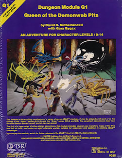 Q1 Queen of the Demonweb Pits, 3rd/4th printing
