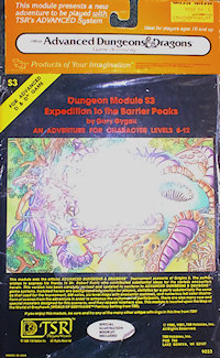 S3 Expedition to the Barrier Peaks, 7th printing