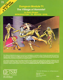 T1 Village of Hommlet, 6th/7th printing