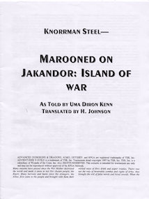Marooned on Jakandor