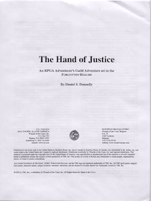 Hand of Justice