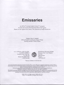 Emissaries