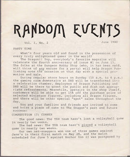 Random Events Jun 80