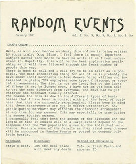 Random Events Jan 81