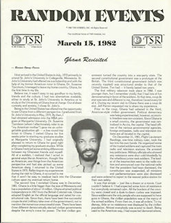 Random Events Mar 82